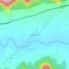 Topografische kaart Aadhe Khurd, hoogte, reliëf