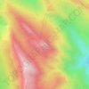 Topografische kaart L'Hauteur, hoogte, reliëf