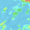 Topografische kaart Örneviken, hoogte, reliëf