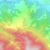 Topografische kaart Balkaya, hoogte, reliëf