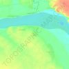 Topografische kaart Chaing, hoogte, reliëf