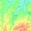 Topografische kaart Cortil-Wodon, hoogte, reliëf