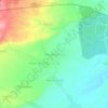 Topografische kaart Malaking Pulo, hoogte, reliëf