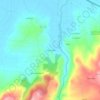 Topografische kaart Faramontaos, hoogte, reliëf