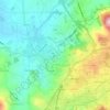 Topografische kaart Real, hoogte, reliëf