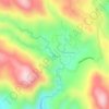 Topografische kaart Mount Talitig, hoogte, reliëf