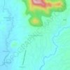 Topografische kaart Munting Indang, hoogte, reliëf