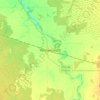 Topografische kaart Whitemouth, hoogte, reliëf