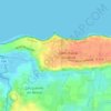 Topografische kaart Le Guay, hoogte, reliëf