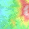 Topografische kaart Tavarnuzze, hoogte, reliëf
