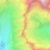 Topografische kaart Pointe Emma, hoogte, reliëf