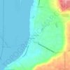 Topografische kaart Miranda, hoogte, reliëf