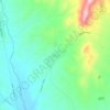 Topografische kaart Γερακάρι, hoogte, reliëf