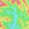 Topografische kaart Geistthal, hoogte, reliëf