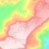 Topografische kaart ዓቢይ ዓዲ Abiy Adi, hoogte, reliëf