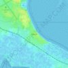 Topografische kaart Keitum, hoogte, reliëf