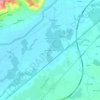 Topografische kaart Bringues-Nord, hoogte, reliëf
