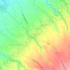 Topografische kaart Calumpang Lejos, hoogte, reliëf