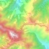 Topografische kaart Jawaharna, hoogte, reliëf