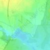 Topografische kaart El Rocío, hoogte, reliëf