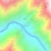 Topografische kaart Marccari, hoogte, reliëf