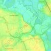 Topografische kaart Reden, hoogte, reliëf