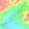 Topografische kaart Marfil, hoogte, reliëf