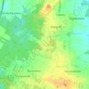 Topografische kaart Porosło, hoogte, reliëf