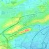 Topografische kaart Urbanización Altamira, hoogte, reliëf