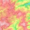 Topografische kaart Hölzchen, hoogte, reliëf
