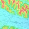 Topografische kaart Hohenbrugg an der Raab, hoogte, reliëf