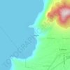 Topografische kaart Lumampao, hoogte, reliëf
