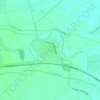 Topografische kaart Νησέλλι, hoogte, reliëf