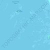 Topografische kaart Ballast Bay, hoogte, reliëf
