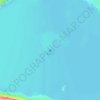 Topografische kaart Askja, hoogte, reliëf