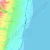 Topografische kaart Guiwang, hoogte, reliëf