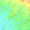 Topografische kaart Asingan, hoogte, reliëf
