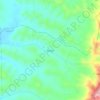 Topografische kaart Quimis, hoogte, reliëf