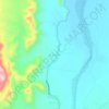 Topografische kaart El Puesto, hoogte, reliëf