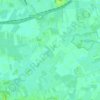Topografische kaart Hucht, hoogte, reliëf