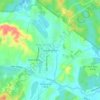 Topografische kaart Simpah Selatan, hoogte, reliëf