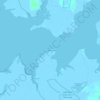 Topografische kaart Iverness, hoogte, reliëf
