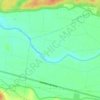 Topografische kaart Vegaduero, hoogte, reliëf