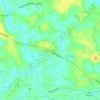 Topografische kaart Vengoor, hoogte, reliëf