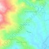 Topografische kaart Tampan Bonga, hoogte, reliëf