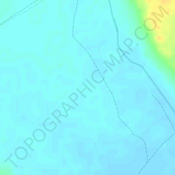 Topografische kaart Litoral, hoogte, reliëf