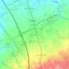 Topografische kaart Luta Del Norte, hoogte, reliëf