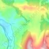 Topografische kaart Celada Marlantes, hoogte, reliëf