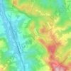 Topografische kaart Badolo, hoogte, reliëf