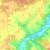 Topografische kaart Issendorf, hoogte, reliëf